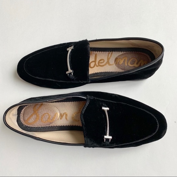 Sam Edelman Shoes - SAM EDELMAN Lior loafers in black velvet